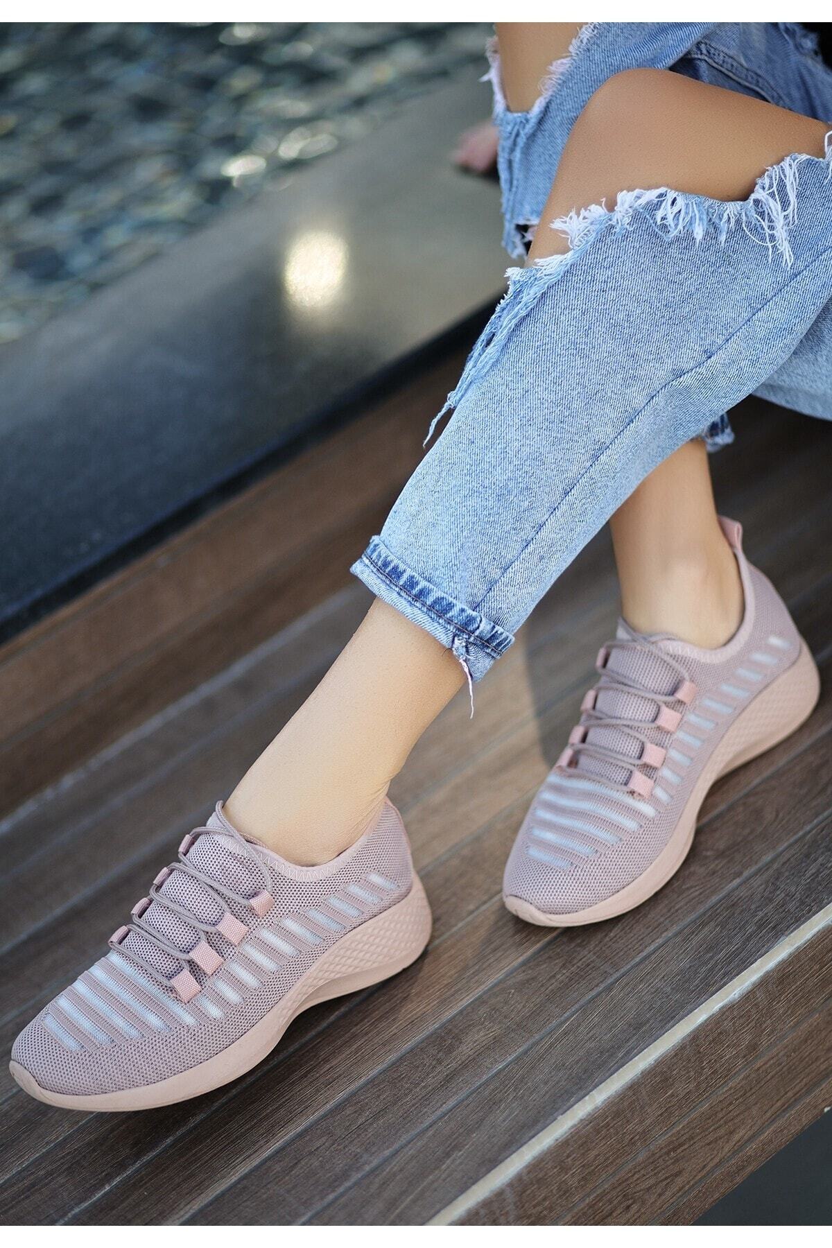 Wina Pudra Triko Spor Ayakkabı