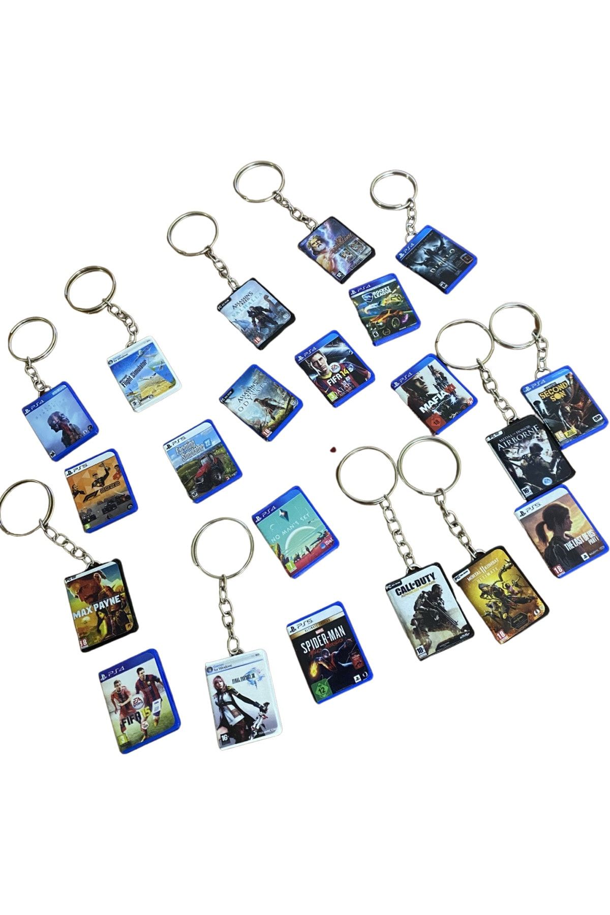 Westonya-Ps4 - F1 2020 - Seventy Edition Miniature Keychain 7