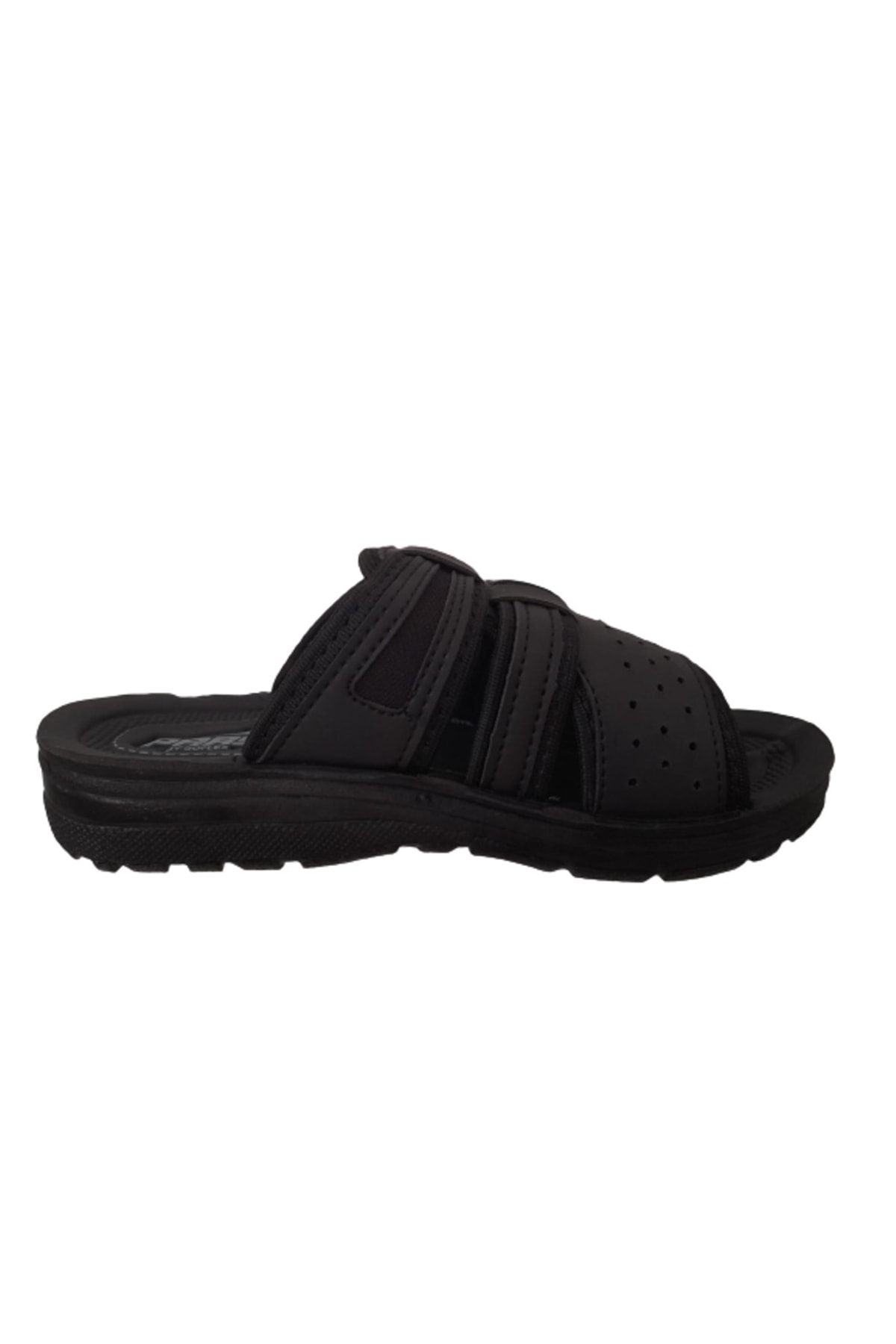 Pars-236 Black Men's Orthopedic Comfortable Light and Stylish Daily Slippers 5