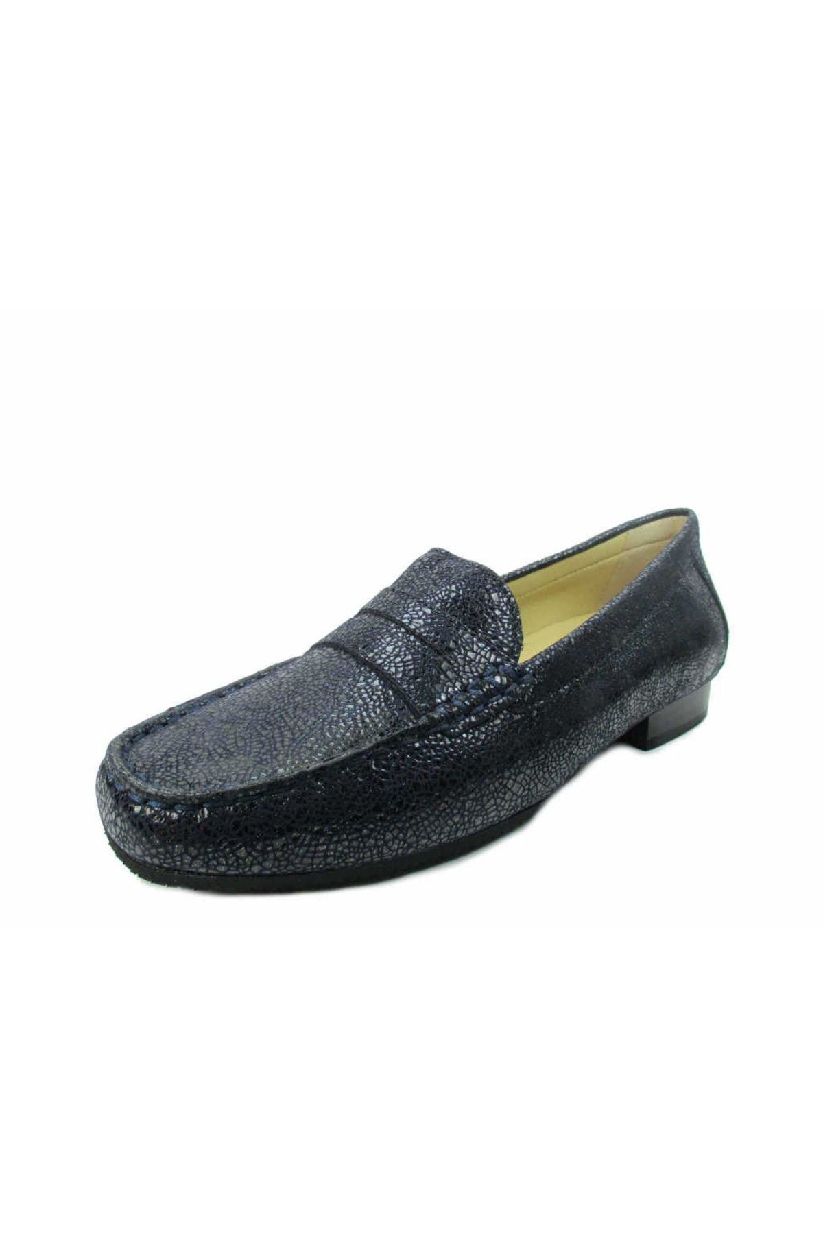 Sioux Pantolette Dunkelblau Flacher Absatz Fast ausverkauft