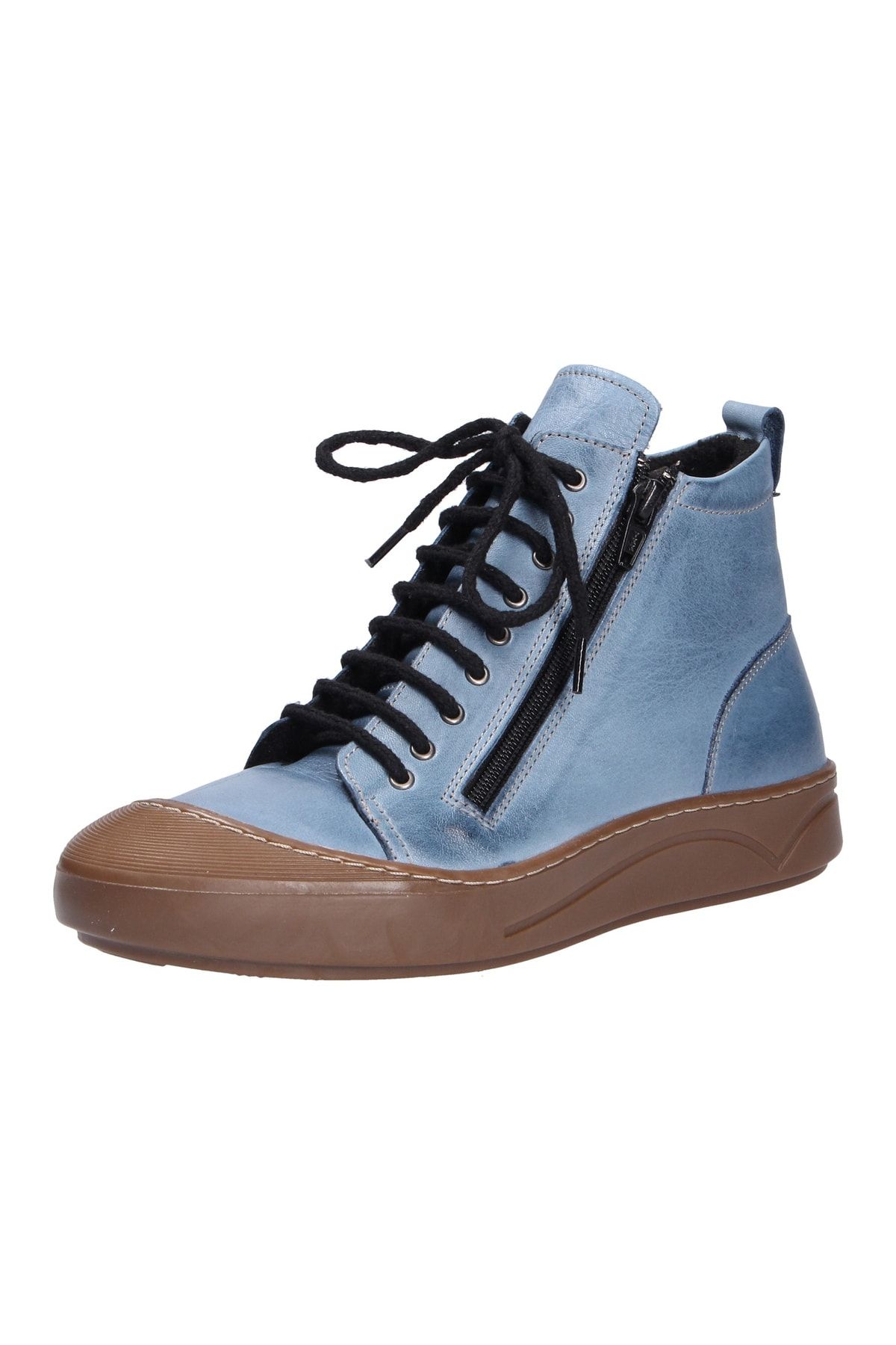 Gemini Stiefelette Blau Flacher Absatz Fast ausverkauft