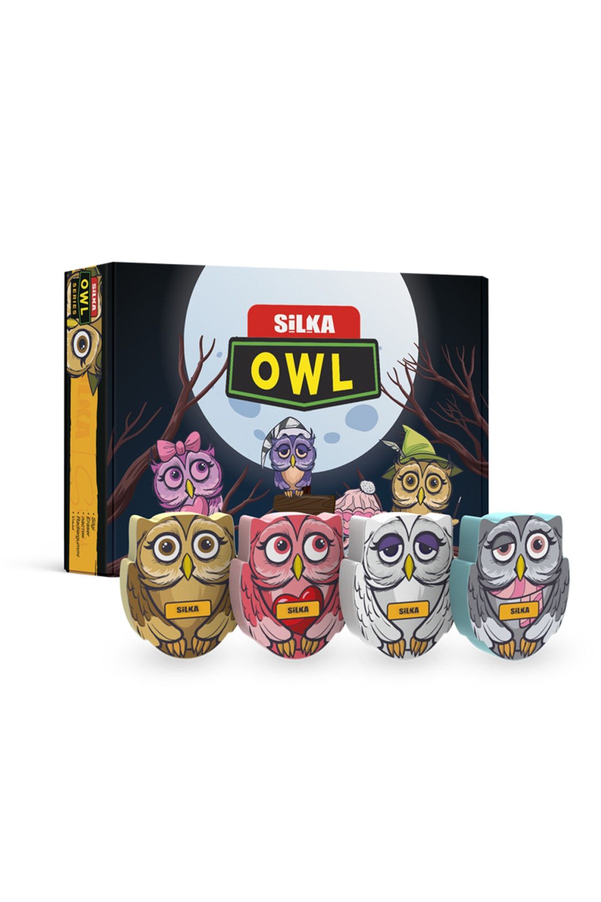 Ластик Silka Owl Series S0003278