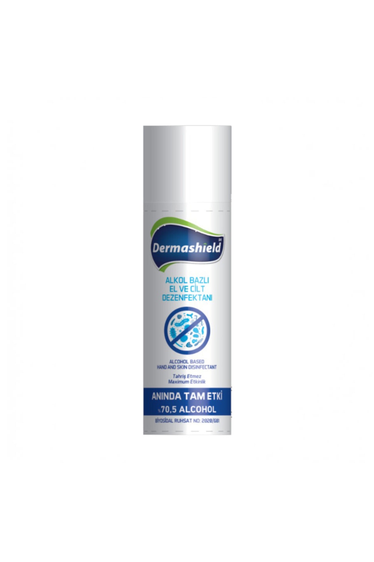 Dermashield Aerosol Alkol Bazlı El Ve Cilt Dezenfektanı 200 Ml