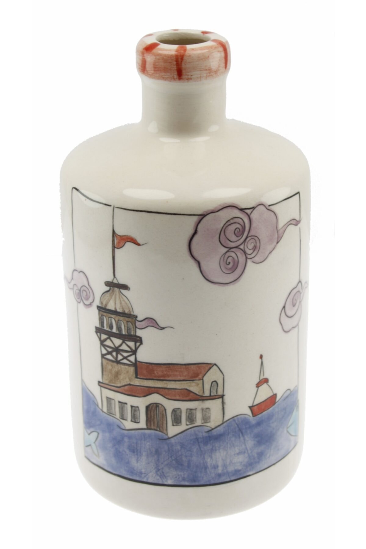 Kız Kulesi Model Mutfak Tipi Yağ Şişesi 900ml