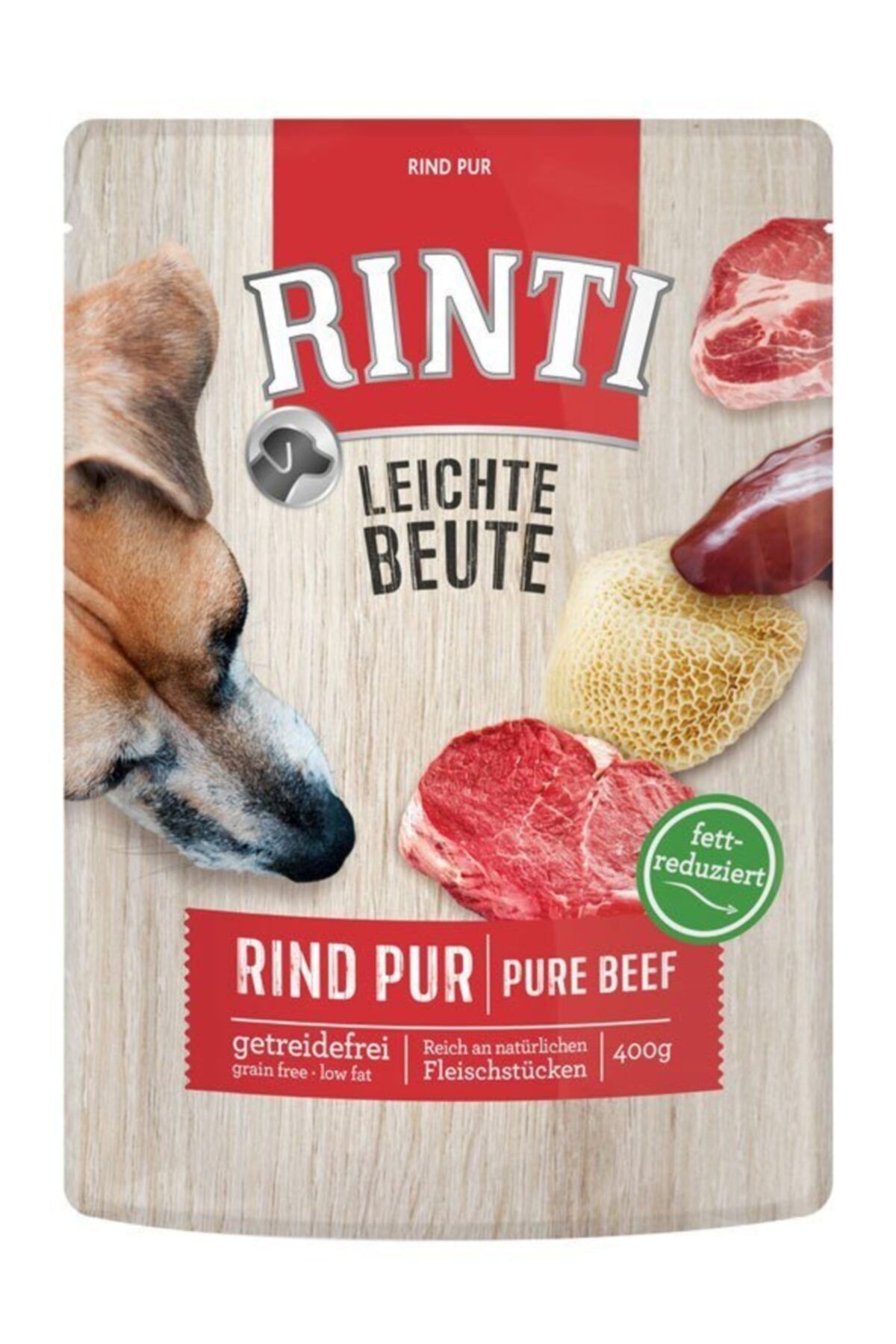 Rinti Rıntı Lb Dana Etli Tahılsız Yaş Mama 10x400g