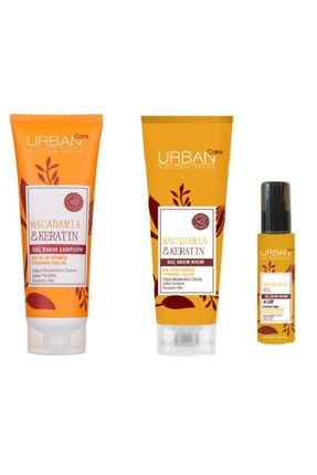 Urban Care Bukle Belirginlestirici X3 Lu Sac Bakim Seti Sampuan Sac Kremi Sac Kopugu Te130025 Trendyol