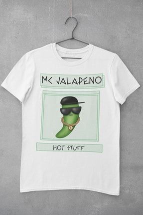 Çocuk Beyaz Mc Jalapeno T-shirt MODERNKIDS4013