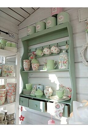 Nitelik Mobilya Loli Lake Mutfak Rafı Terek