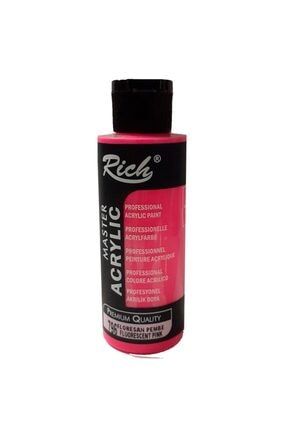 Rich Akrilik Boya 120 Cc Fosforlu Pembe 120 796 Trendyol
