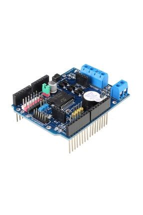 Motorobit L298n Voltaj Regulatorlu Cift Motor Surucu Karti Kirmizi Pcb Trendyol