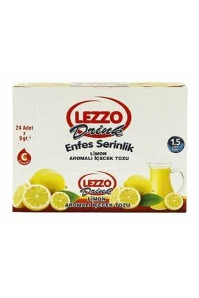 Lezzo Limon Aromalı Toz Içecek 9 gr 24 Paket 10026
