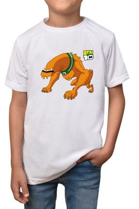 Çocuk Beyaz Tasarımlı T-shirt benten-yetiskin-17