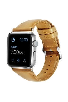 Apple Watch 42mm Akıllı Saat Kordonu Luxury Leather Deri Kordon Kayış Bileklik Kordon30