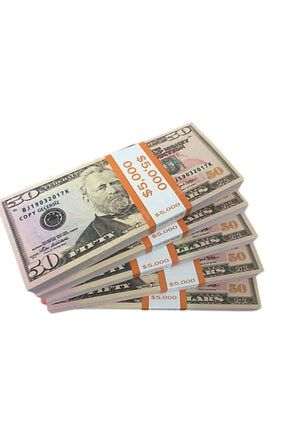 Geçersiz Düğün Parası / Sahte Şaka Parası / Oyun Parası Dolar dysanatsparaf