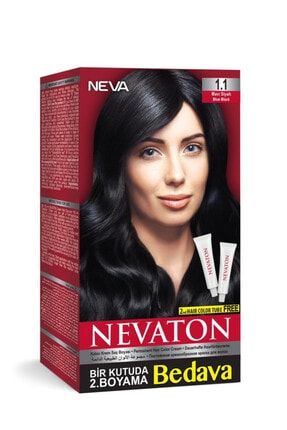 Neva Color Kalici Sac Boyasi Seti 1 Siyah Trendyol