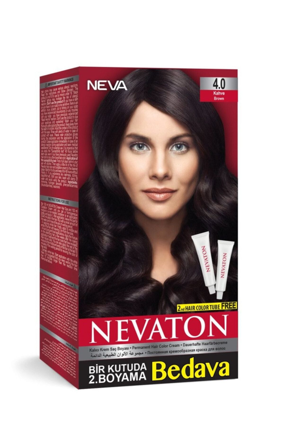 Nevaton Sac Boyasi Seti 4 0 Kahve 8698636611602 Trendyol