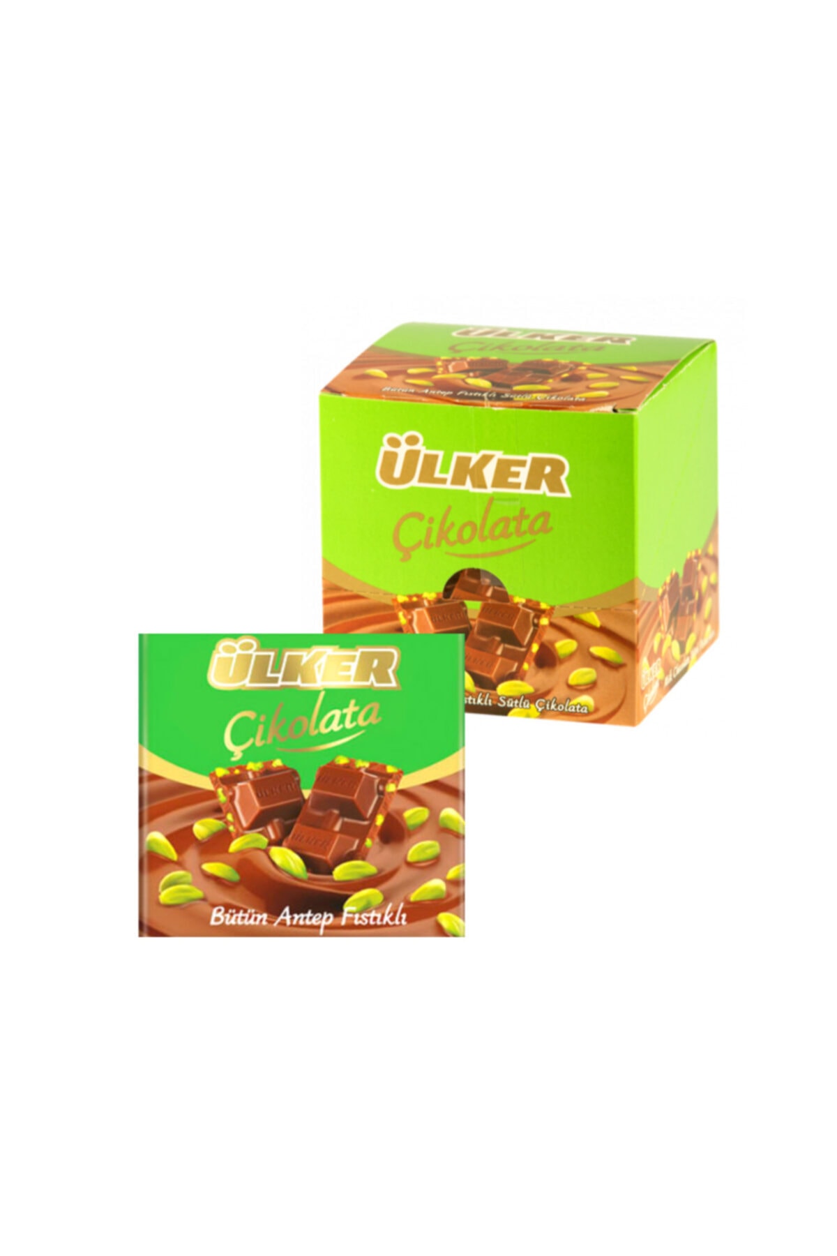 ulker butun antep fistikli kare sutlu cikolata 6 adet 70 gr fiyati yorumlari trendyol