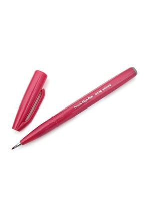 Fude Touch Sign Brush Pen Fırça Uçlu Çizim Kalemi Burgundy SES4