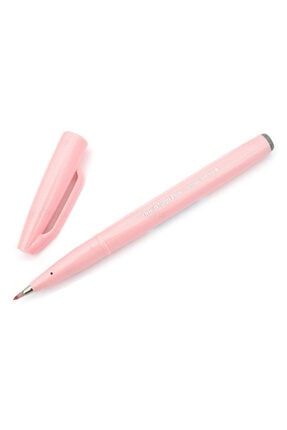 Fude Touch Sign Brush Pen Fırça Uçlu Çizim Kalemi Pale Pınk SES13