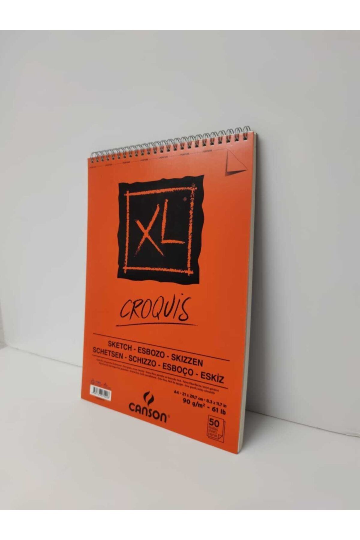 Canson-Xl Croquis Sketch Sketch Notebook A4 21x29,7cm 90gr 50 Sheets 4
