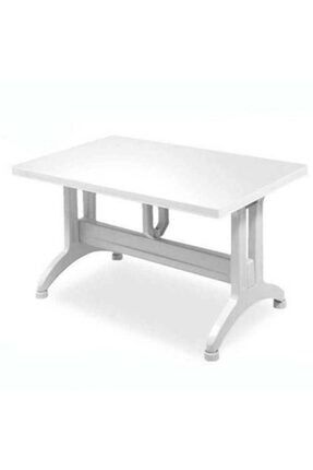 Papatya Prestige Masa Plastik Bahce Masasi Teak Dikdortgen 88 Cm X 155 Cm Trendyol
