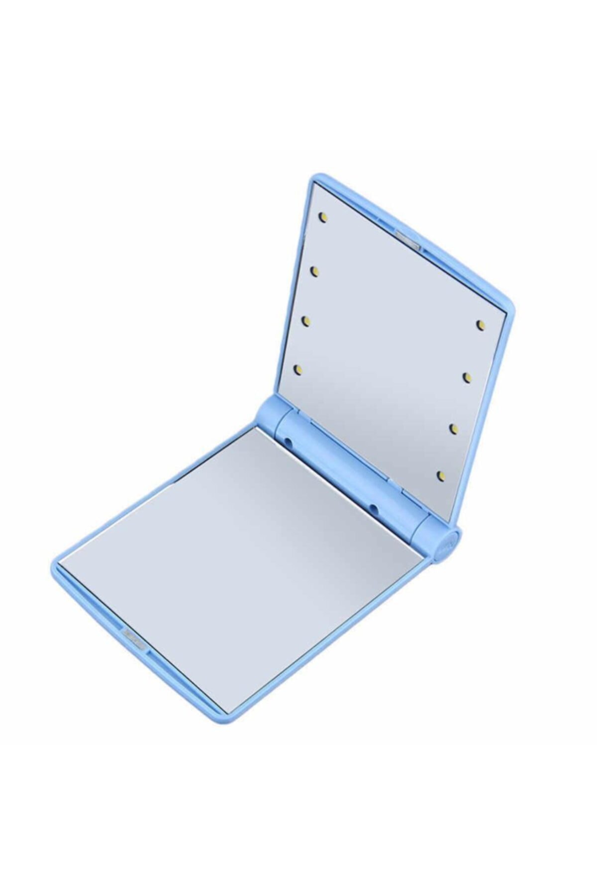 SGE Katlanabilir 8 Led Işıklı Makyaj Aynası Mavi