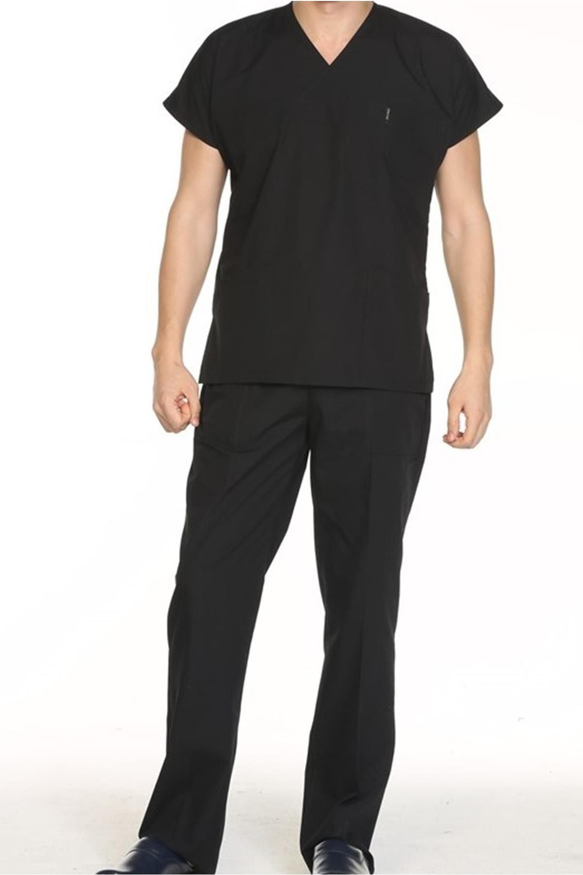 AZİM Terikoton Yarasakol Doktor Hemşire Forması Takım (d.greys Scrubs ) AYRS115