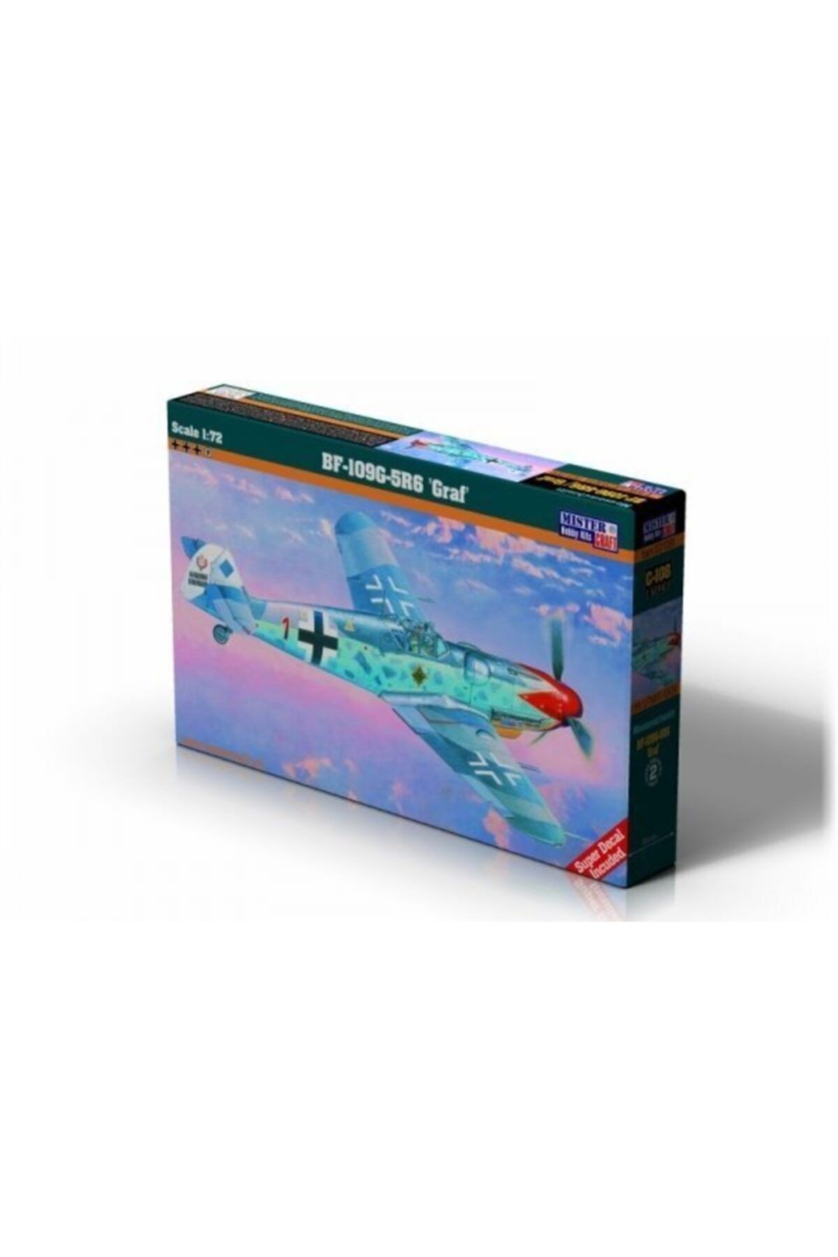 ماکت مردانه و زنانه C108 1 72 BF 109G 5R6 کیت مدل پلاستیکی هواپیمای جنگنده Mistercraft