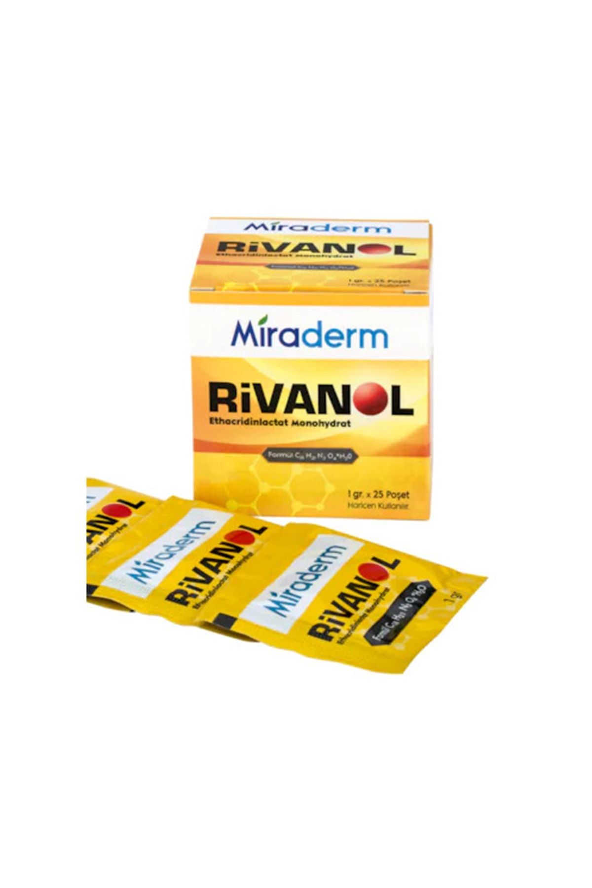 Actuel Pharma Pharmaderm Rivanol Toz 100 Gr Sarı Toz