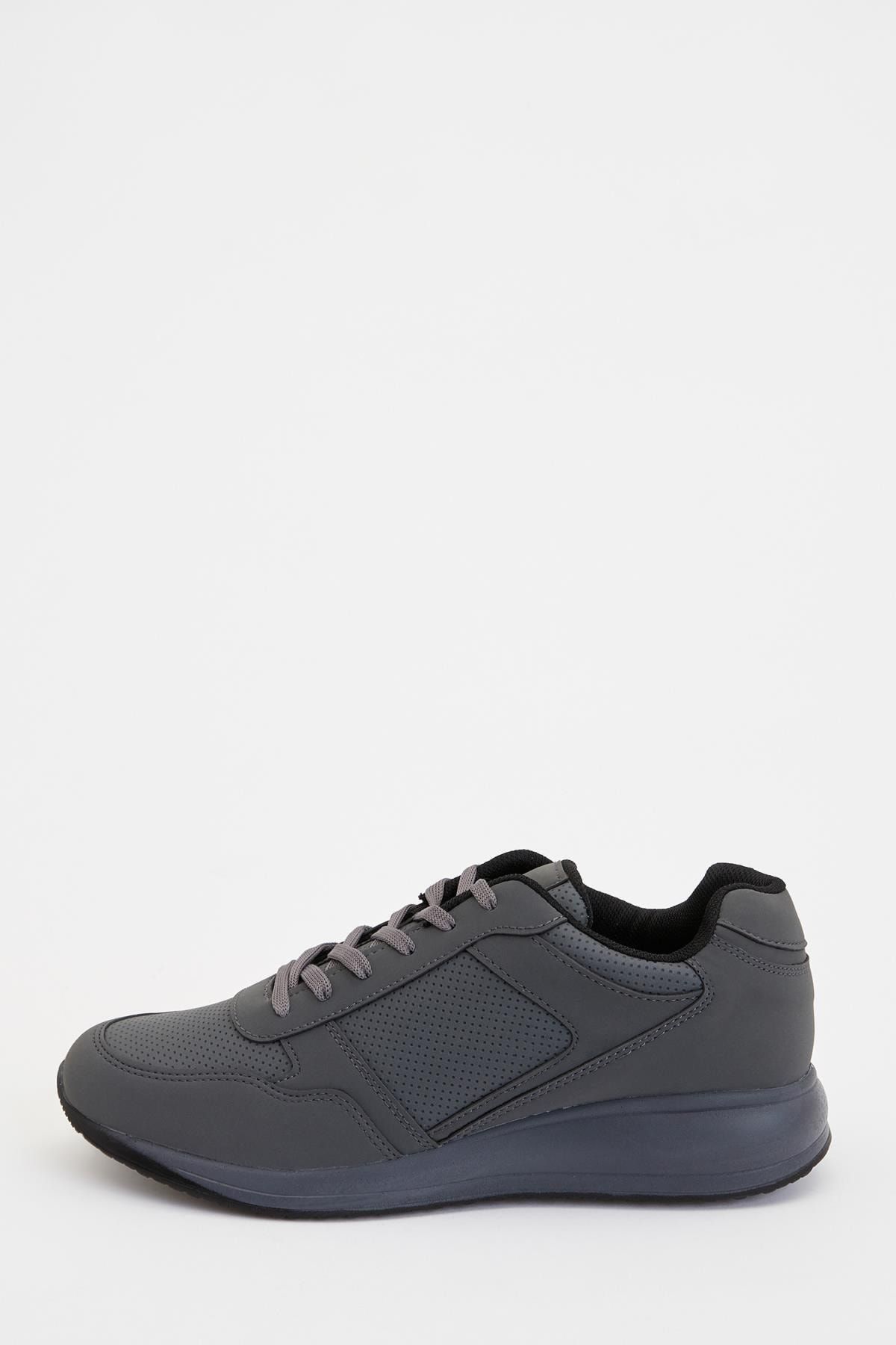 Defacto Erkek Antrasit Bagcikli Sneaker Ayakkabi R7276az20au Trendyol