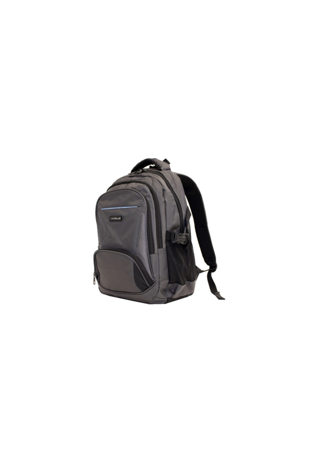 Gri Polyester Kumaş Sırt Çantası 51174-gr