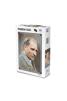 Ks Puzzle 500 Mustafa Kemal Atatürk Portre 11206 KSG11206