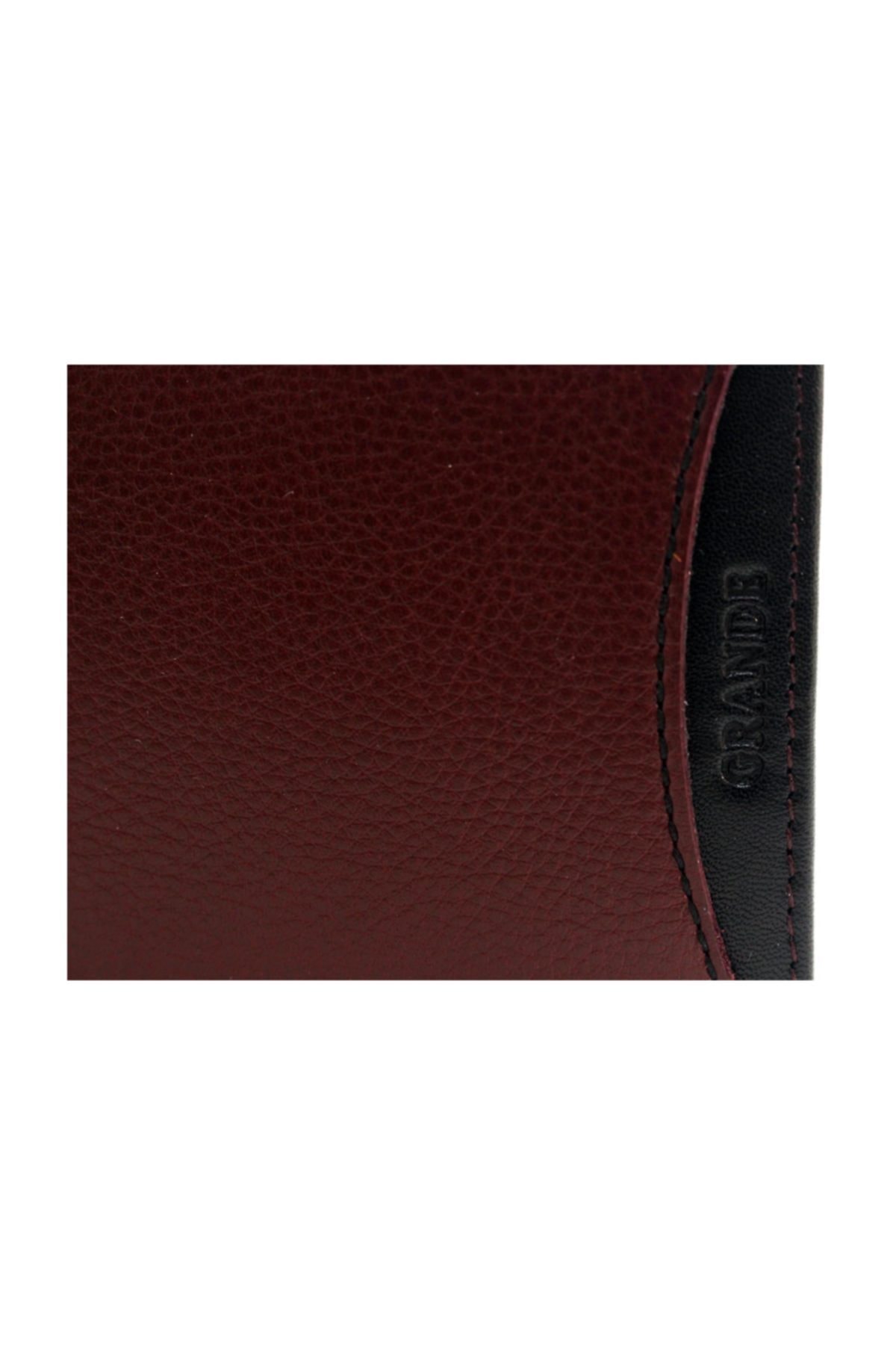 Erkek Bordo Deri Kartlık Cüzdan Gd 1704-br