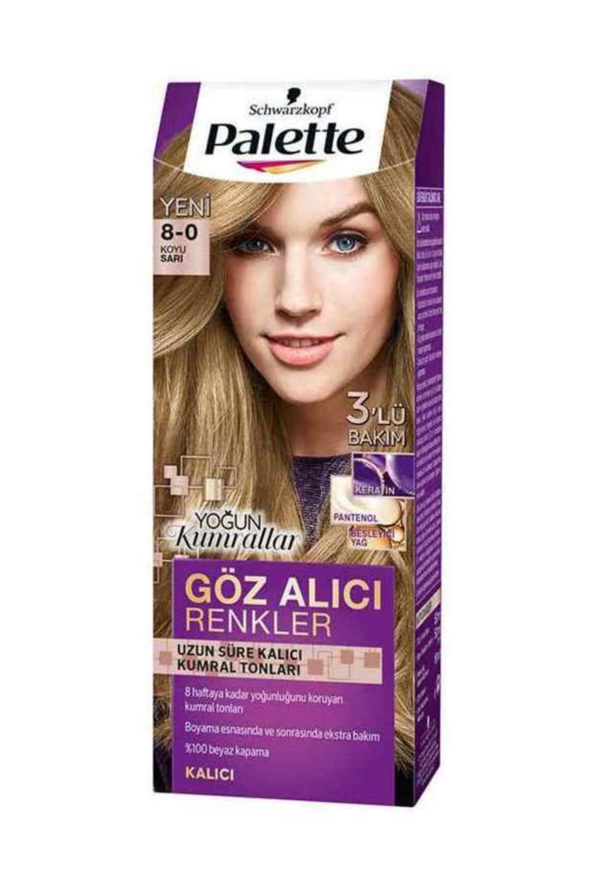 Palette Goz Alici Renkler 8 0 Koyu Sari Trendyol