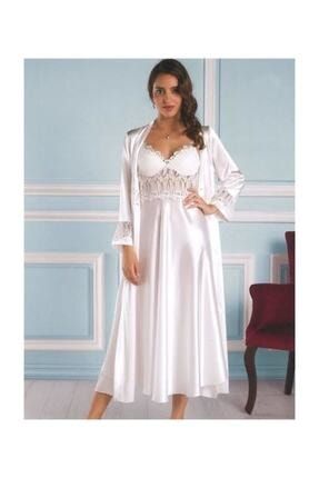 papatya gecelik sabahlik pijama set
