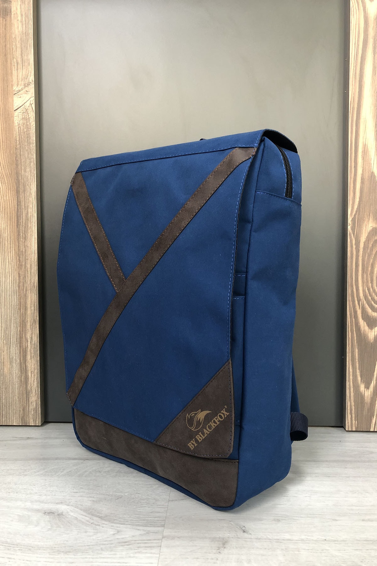 کوله پشتی زنانه آبی AGOÇANTA | AGO-BLK800 اورجینال - تصویر 3