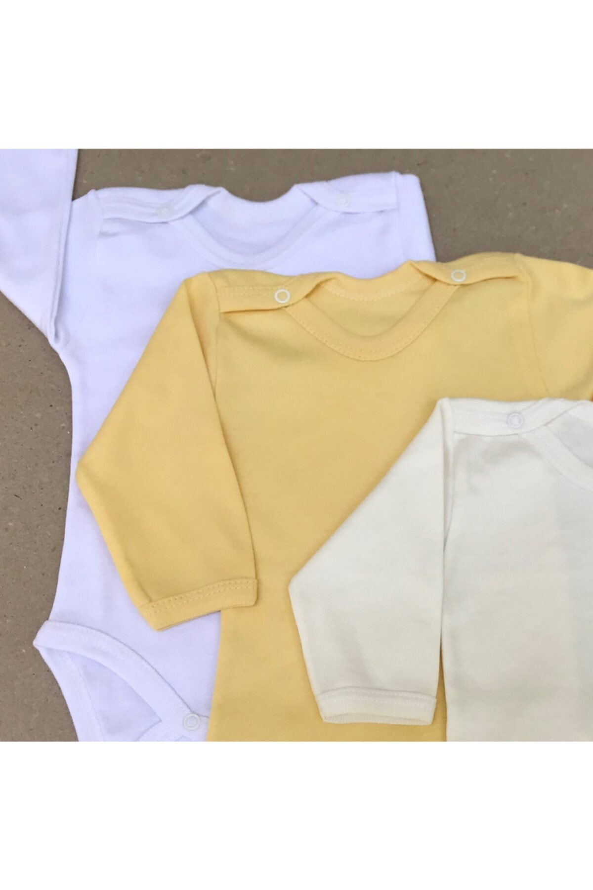 بادی نوزادی پسرانه – دخترانه سفید bebedino | 1400000 اورجینال - تصویر 4