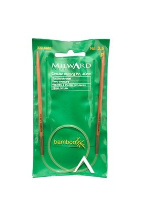 Mılward Bamboo Misinalı Şiş 40 Cm No: 3,5 Made In Germany ENELYUN2226402