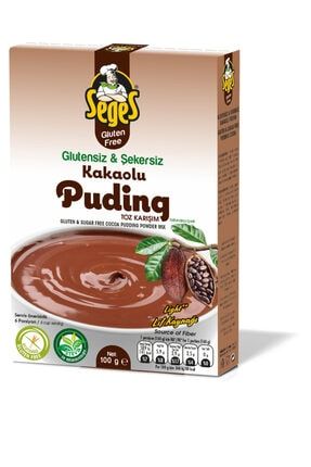 Glutensiz Ve Şekersiz Puding (Kakaolu) 100gr 31311