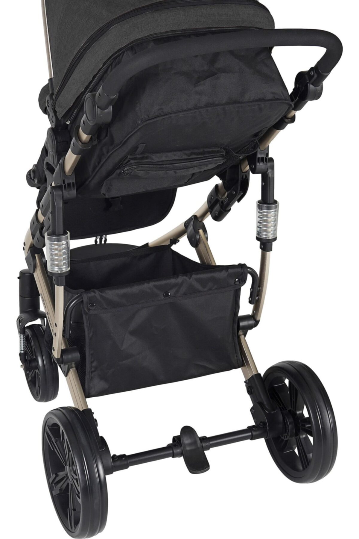 Sunny Baby Air Force Travel Sistem Bebek Arabası Siyah fotoğrafı 6 (önizleme)