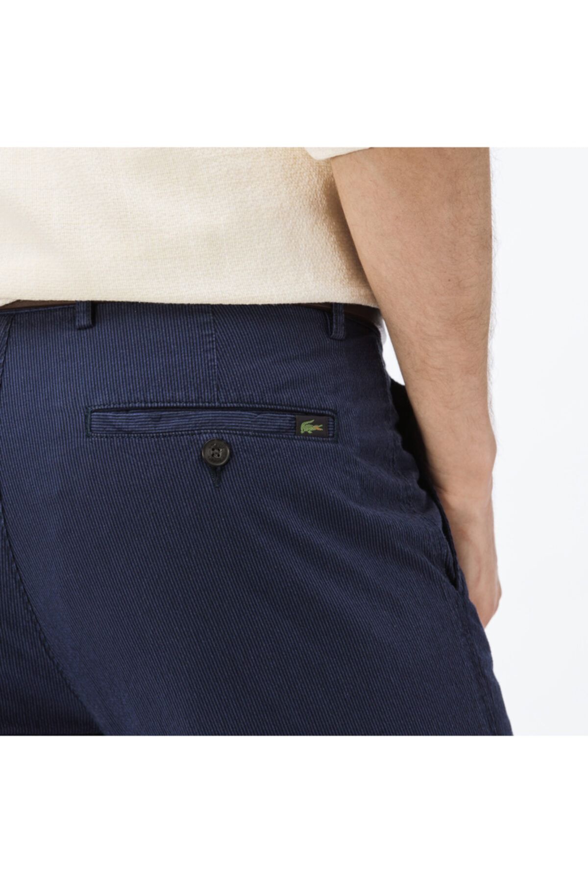 شلوار آبی مردانه باریک و دریایی HH0901 Lacoste