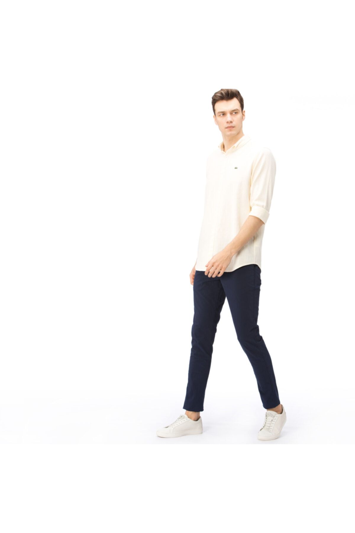 شلوار آبی مردانه باریک و دریایی HH0901 Lacoste