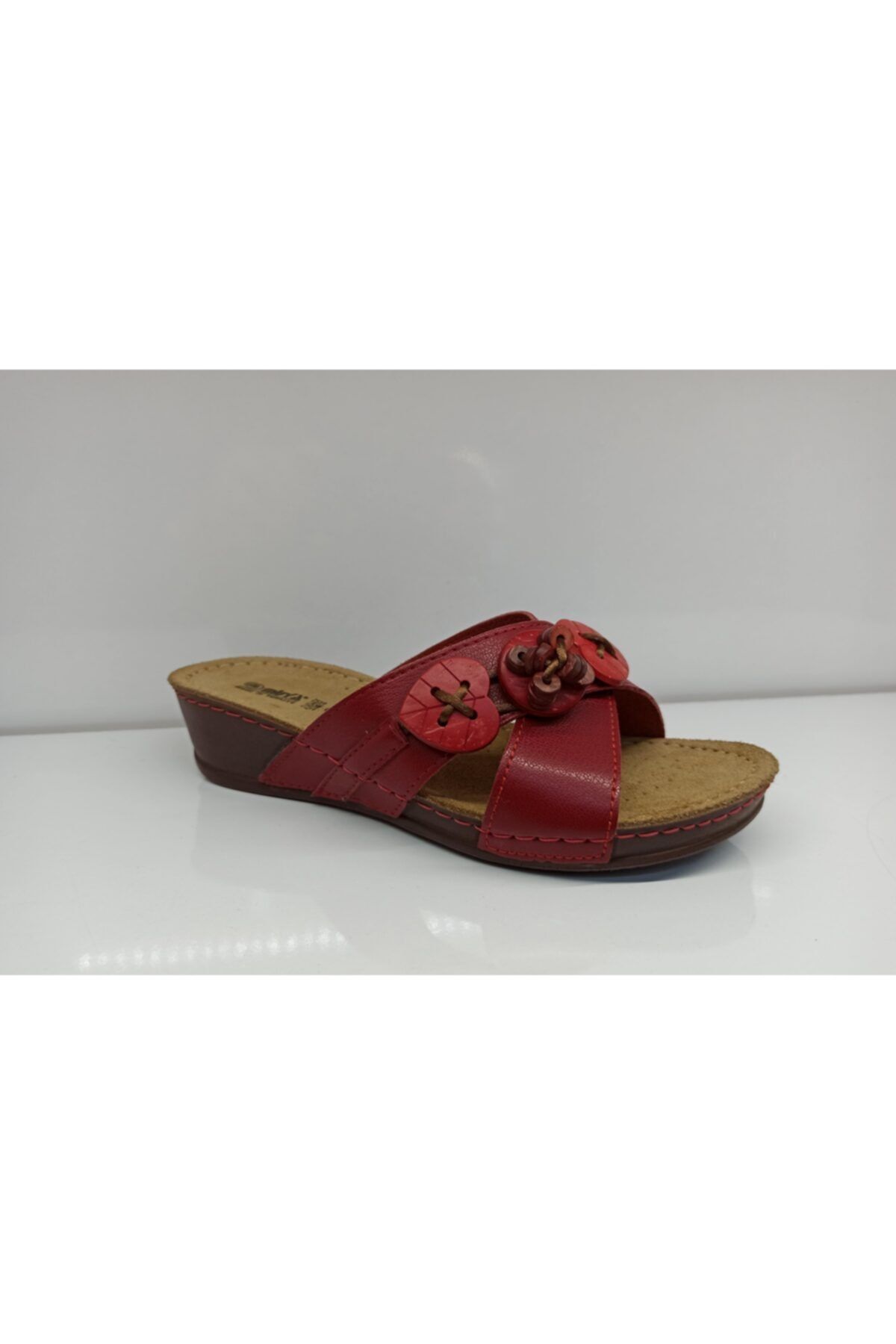Muya-Anatomical Relaxing Leather Slippers 5