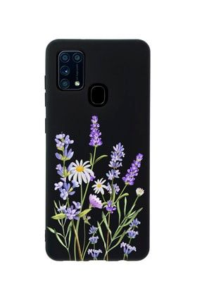 Samsung M31 Lavender Premium Silikonlu Siyh Telefon Kılıfı MCSAM31LLVN