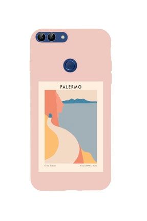 Huawei Psmart (2018) Palermo Premium Silikonlu Pembe Telefon Kılıfı MCHPS18LPLR