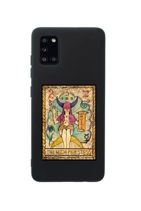 Samsung A31 The High Priestess Premium Silikonlu Siyah Telefon Kılıfı MCSAMA31LTHPR