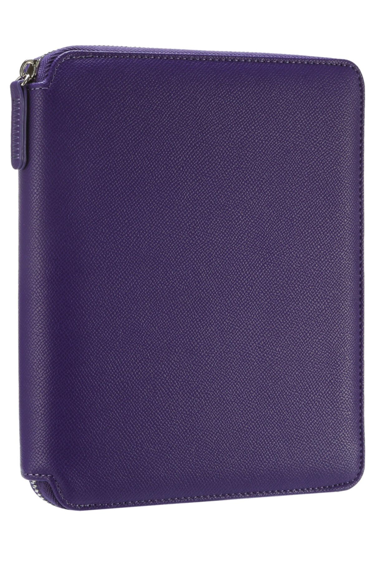 Victoria's Journals Panama Zipper Folder Defter Mor Çizgili