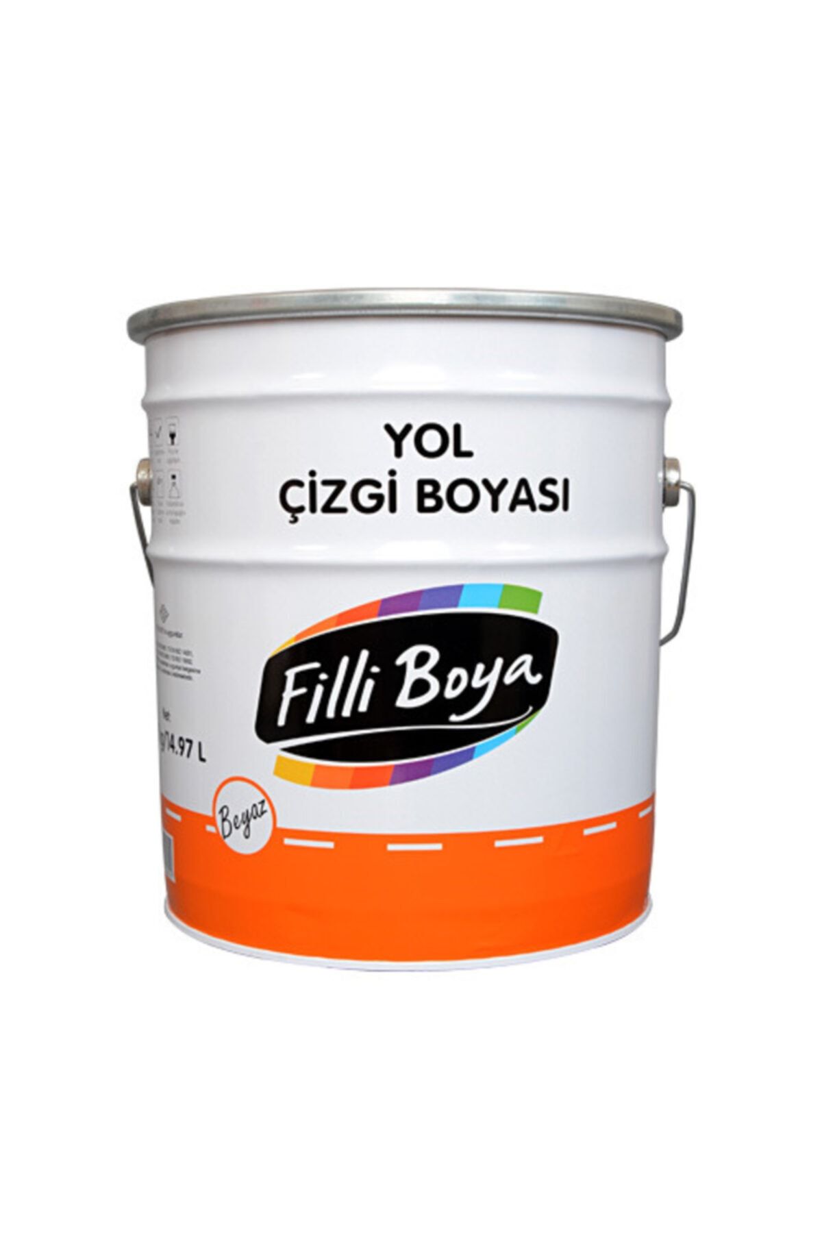 Filli Boya Yol Çizgi Boyası 25 Kg (beyaz & Sarı ) Beyaz
