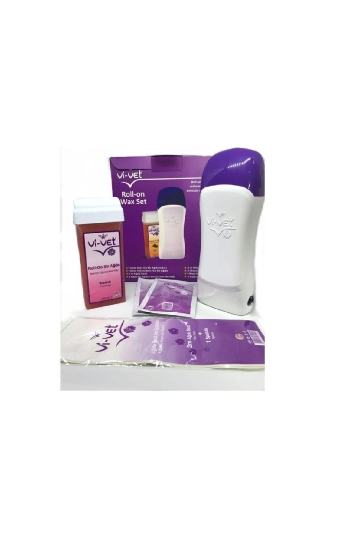Vi-vet Roll-on Sir Ağda Isıtıcı Set