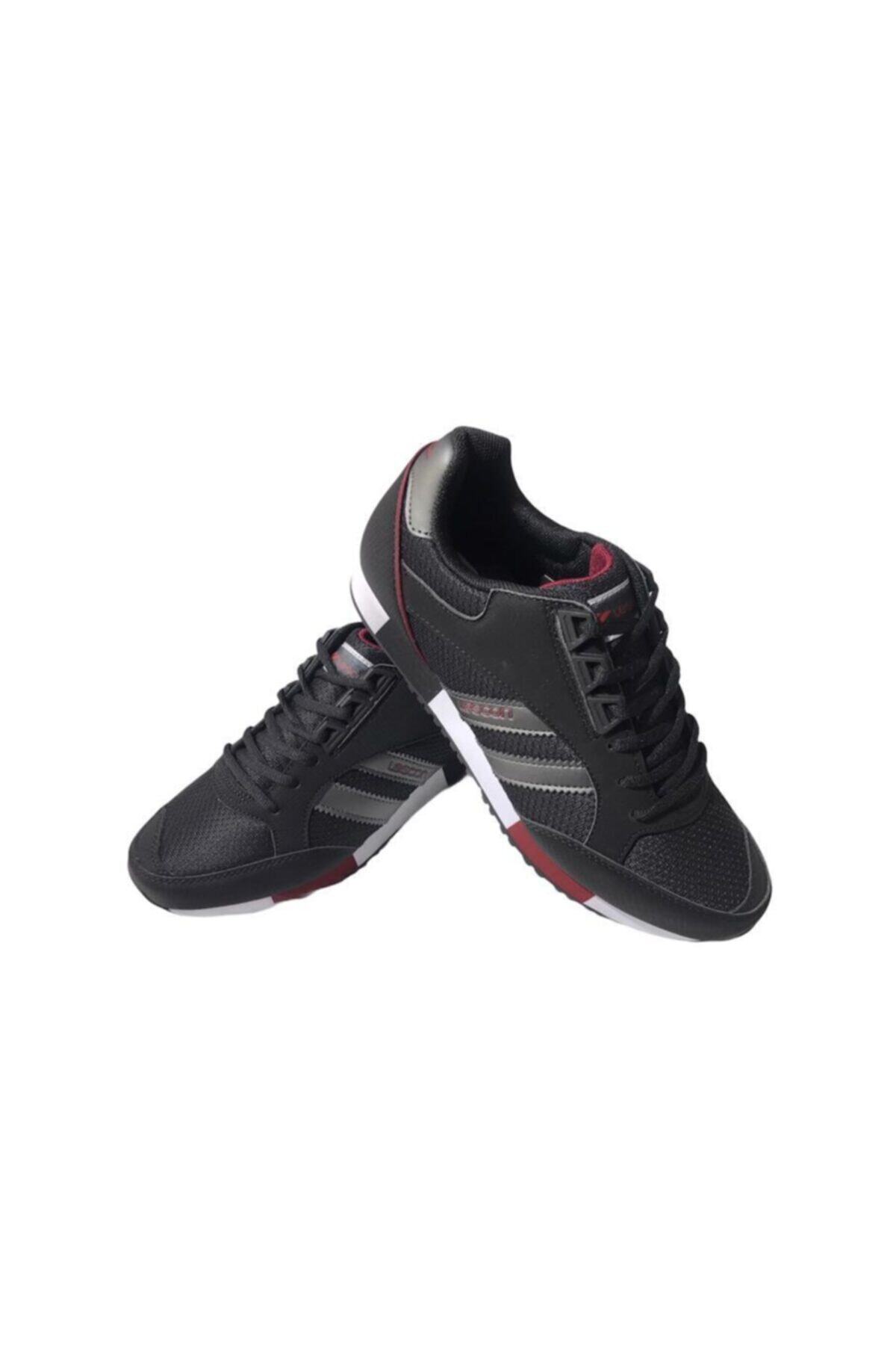 Cakir Shoes اسنیکر مردانه Black Boston Lescon اورجینال - تصویر 5